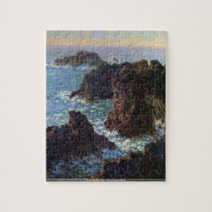 Claude Monet - nascer do sol no quebra-cabeça do