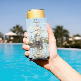 Claude Monet. Navios a voar no Sena em Rouen