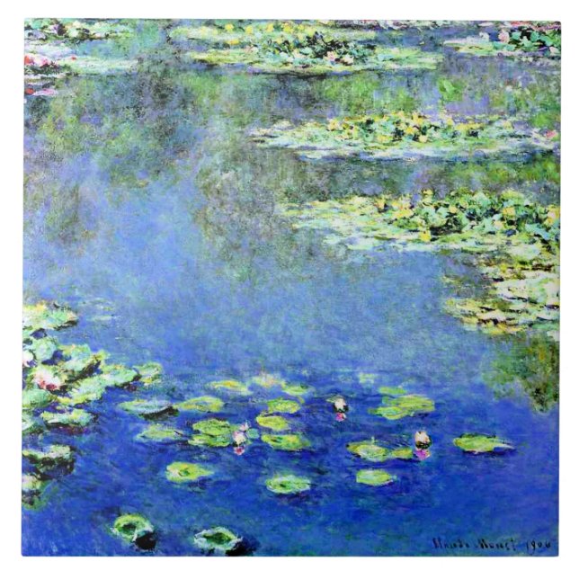 Claude Monet - Nenúfares, 1907, (Frente)