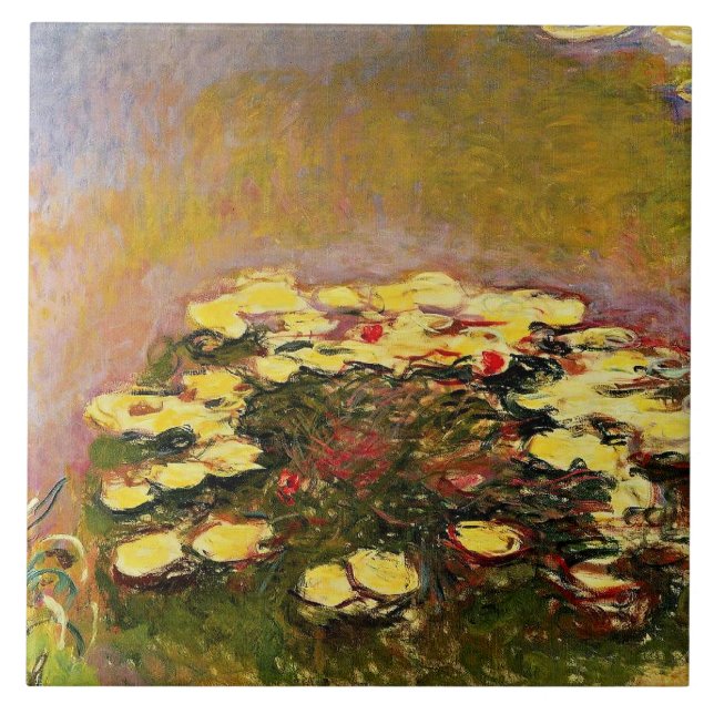 Claude Monet, Nenúfares (amarelo), (Frente)