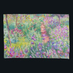 Claude Monet - O Jardim Íris de Giverny<br><div class="desc">Jardim Íris em Giverny / Jardim do Artista em Giverny - Claude Monet, 1899-1900</div>