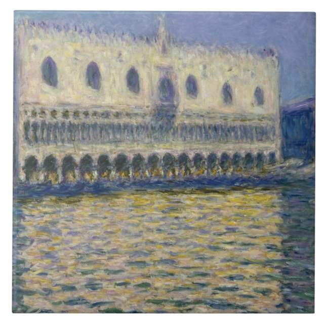 Claude Monet - O Palácio Dos Cães (Frente)