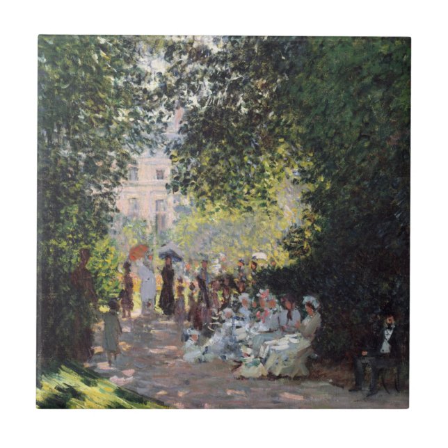 Claude Monet | o Parc Monceau (Frente)