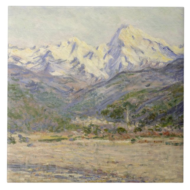 Claude Monet - O Vale da Nervia (Frente)