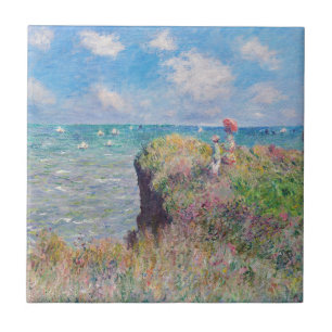 Claude Monet - Passeio na Falésia em Pourville