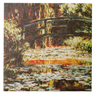 Claude monet - Ponte japonesa e lírios aquáticos