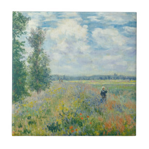 Claude Monet - Poppy Fields próximo da Argentina (