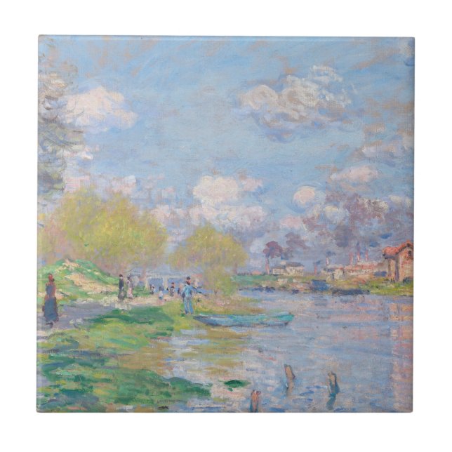Claude Monet - Primavera Do Sena (Frente)