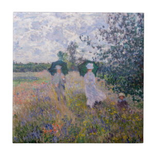 Claude Monet - Promenade perto do Argenteuil