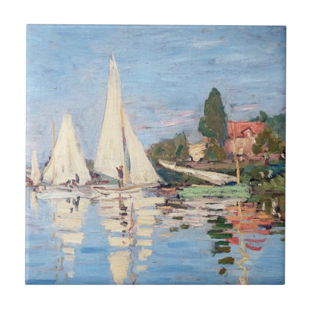 Claude Monet - Regatas em Argenteuil (Frente)