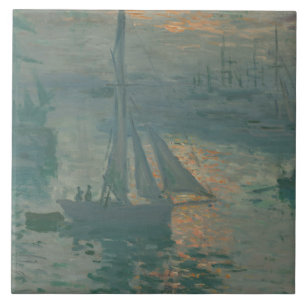 Claude Monet - Sunset (Marine)