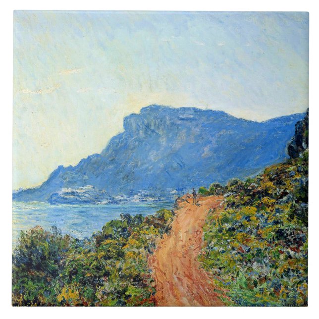 Claude Monet, The Corniche of Monaco, (Frente)