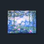 Claude Monet Water Lillies 1919 Canvas<br><div class="desc">Artista: Claude Monet Título: Água Lírios Ano: 1919</div>