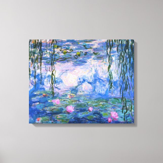 Claude Monet Water Lillies 1919 Canvas (Frente)