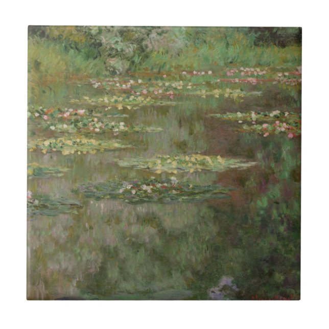Claude Monet | Waterlilies ou a lagoa do lírio de (Frente)