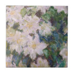 Claude Monet - White Clematis<br><div class="desc">White Clematis / Clematites Blanches - Claude Monet,  1887</div>