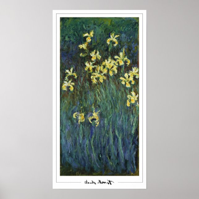 Claude Monet Zedign Art Poster nº 12 (Frente)