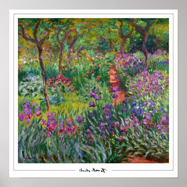 Claude Monet Zedign Art Poster nº 141-2 (Frente)