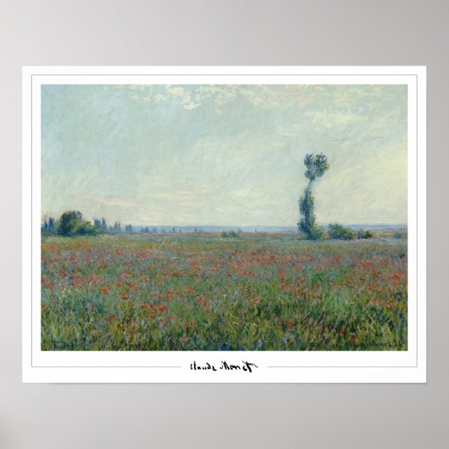 Claude Monet Zedign Art Poster nº 16-2 (Frente)
