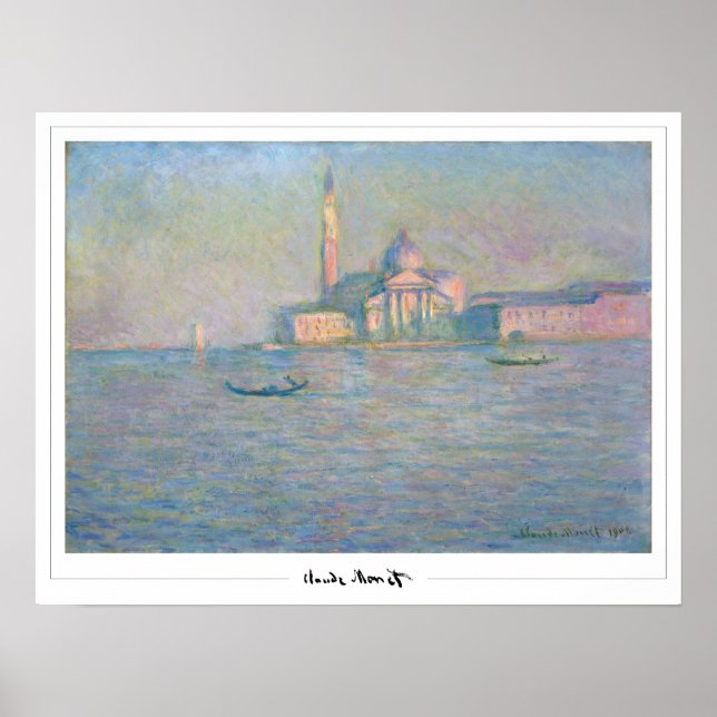 Claude Monet Zedign Art Poster nº 19 (Frente)