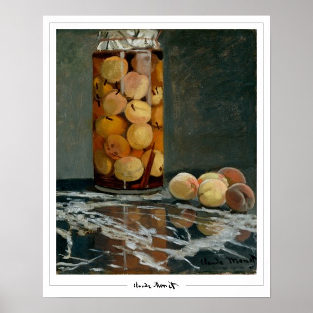 Claude Monet Zedign Art Poster nº 1-2 (Frente)