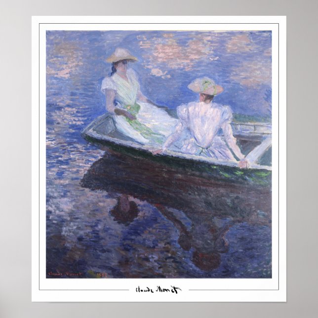 Claude Monet Zedign Art Poster nº 2 (Frente)