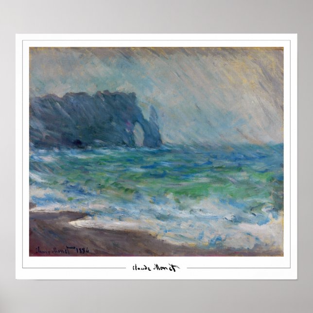 Claude Monet Zedign Art Poster nº 22 (Frente)