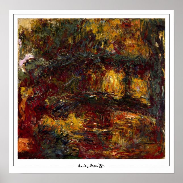 Claude Monet Zedign Art Poster nº 2-2 (Frente)