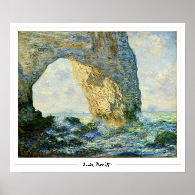 Claude Monet Zedign Art Poster nº 311 (Frente)