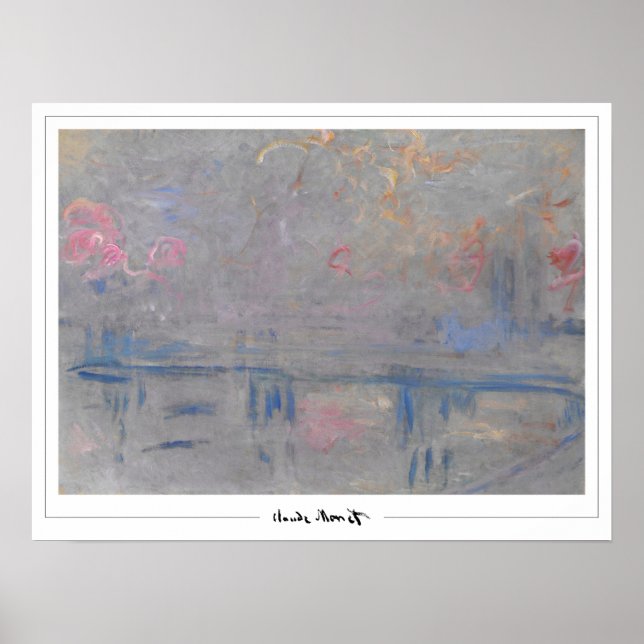 Claude Monet Zedign Art Poster nº 33-2 (Frente)