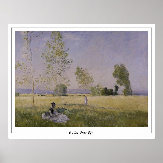 Claude Monet Zedign Art Poster nº 35 (Frente)