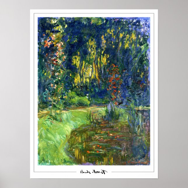 Claude Monet Zedign Art Poster nº 398 (Frente)