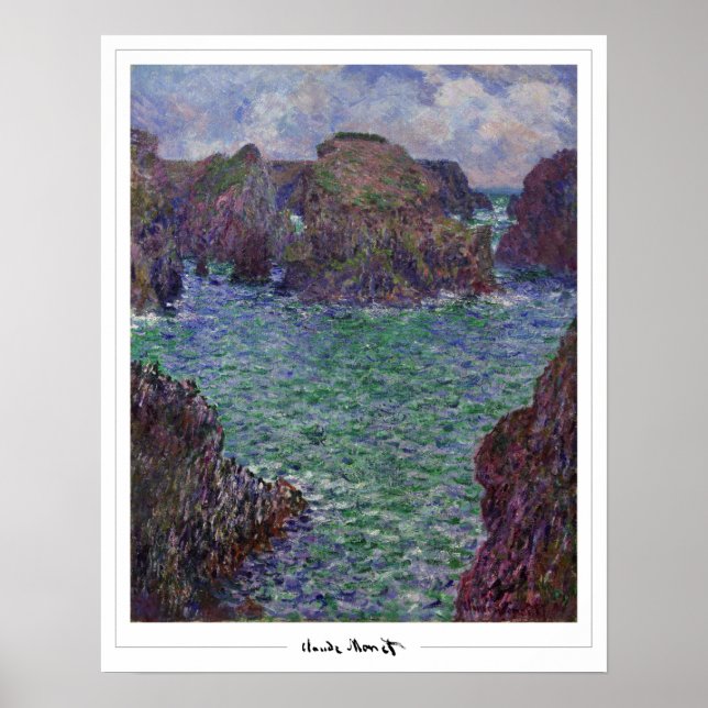 Claude Monet Zedign Art Poster nº 41 (Frente)