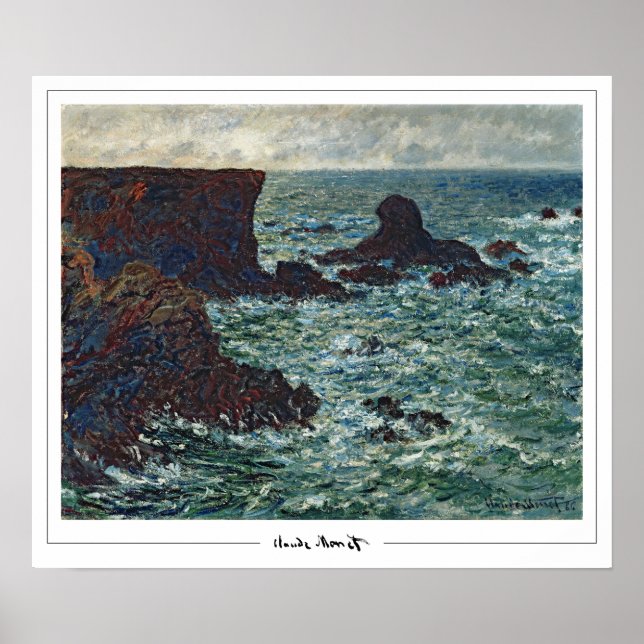 Claude Monet Zedign Art Poster nº 476-2 (Frente)