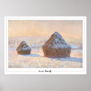 Claude Monet Zedign Art Poster nº 49