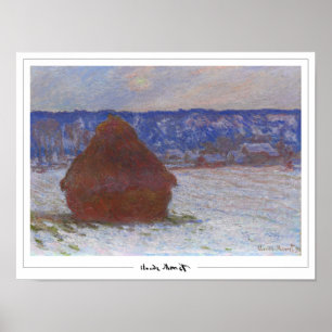 Claude Monet Zedign Art Poster nº 494