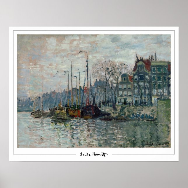 Claude Monet Zedign Art Poster nº 50 (Frente)