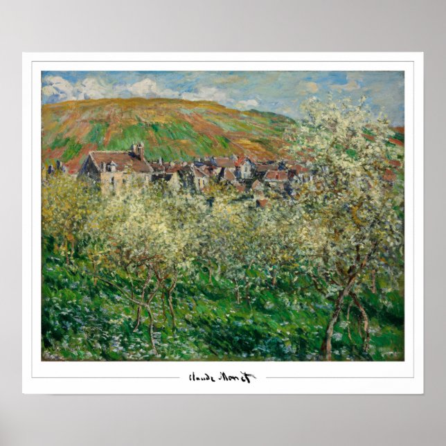 Claude Monet Zedign Art Poster nº 52 (Frente)