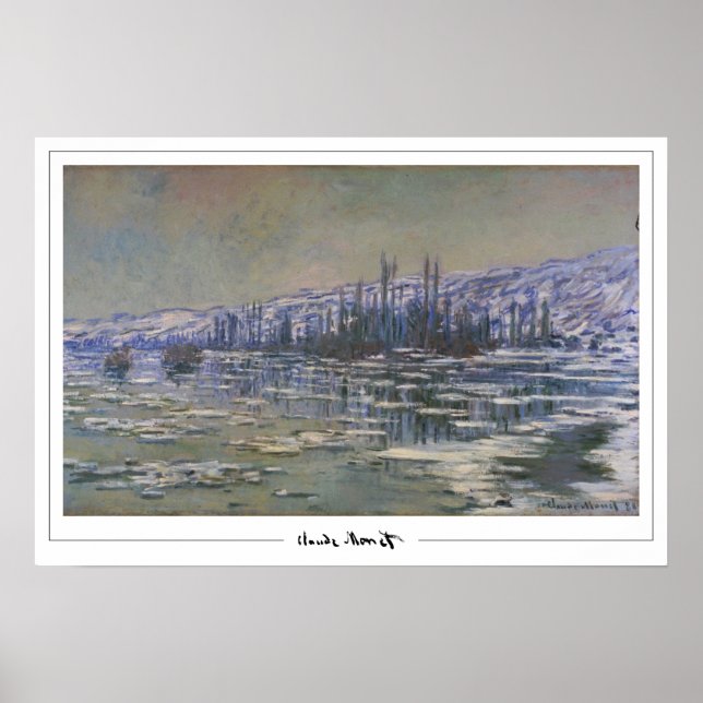 Claude Monet Zedign Art Poster nº 55 (Frente)