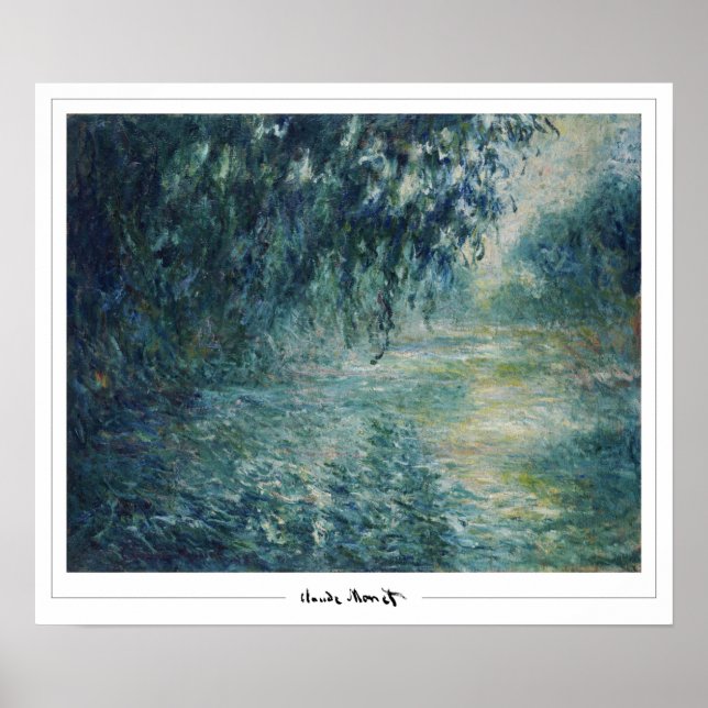 Claude Monet Zedign Art Poster nº 56 (Frente)