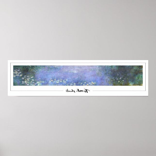 Claude Monet Zedign Art Poster nº 598-2 (Frente)