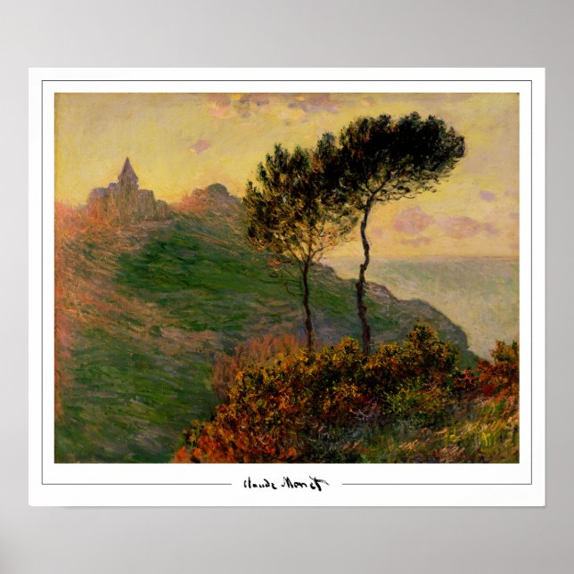Claude Monet Zedign Art Poster nº 676 (Frente)