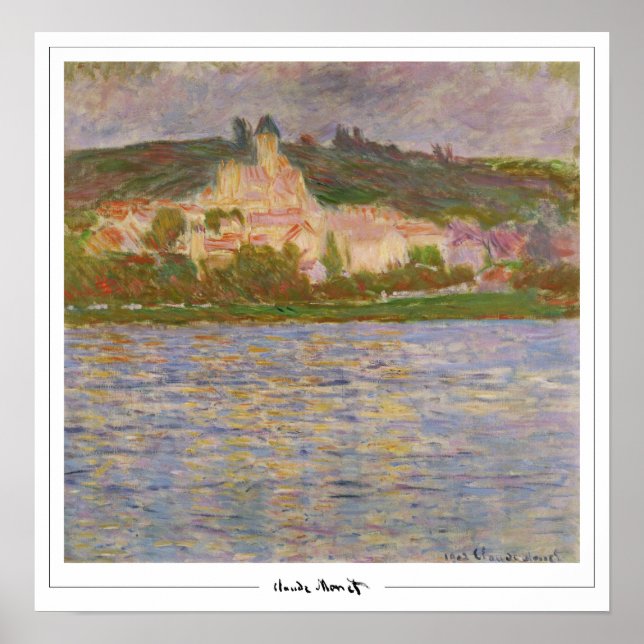 Claude Monet Zedign Art Poster nº 6-2 (Frente)