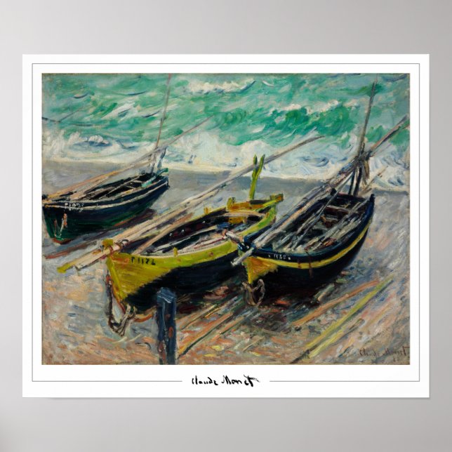 Claude Monet Zedign Art Poster nº 8 (Frente)