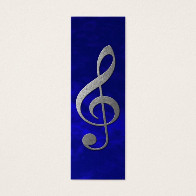 clave de triplo prateado (Frente)