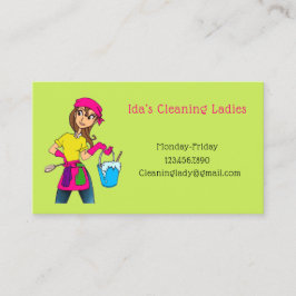 Clearing Ladies Company Cartão de visita