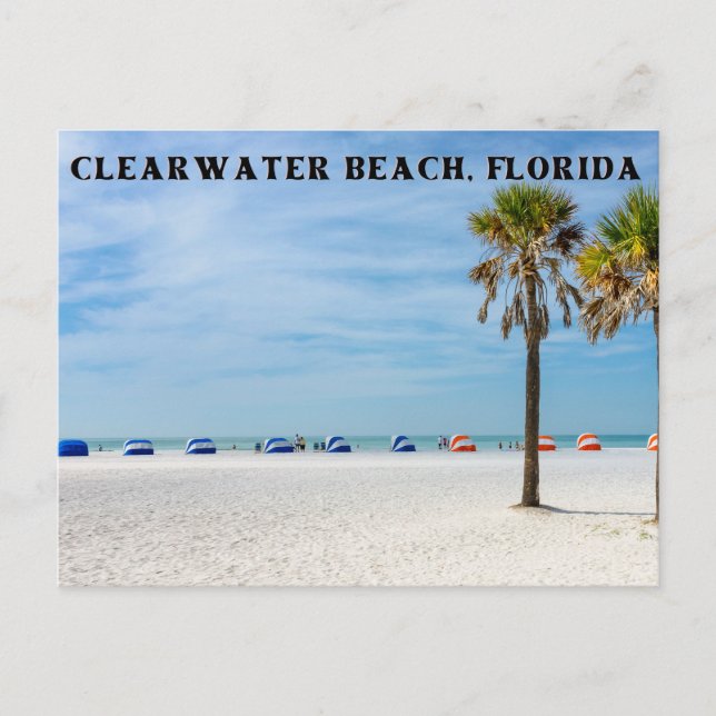 Clearwater Beach, cartão postal da Flórida (Frente)