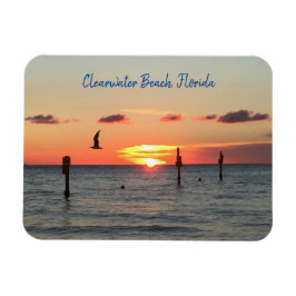 Clearwater Beach, ímã de pôr do sol da Flórida