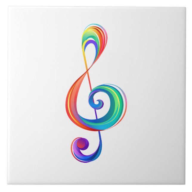 Clef (trecho de arco-íris) (Frente)