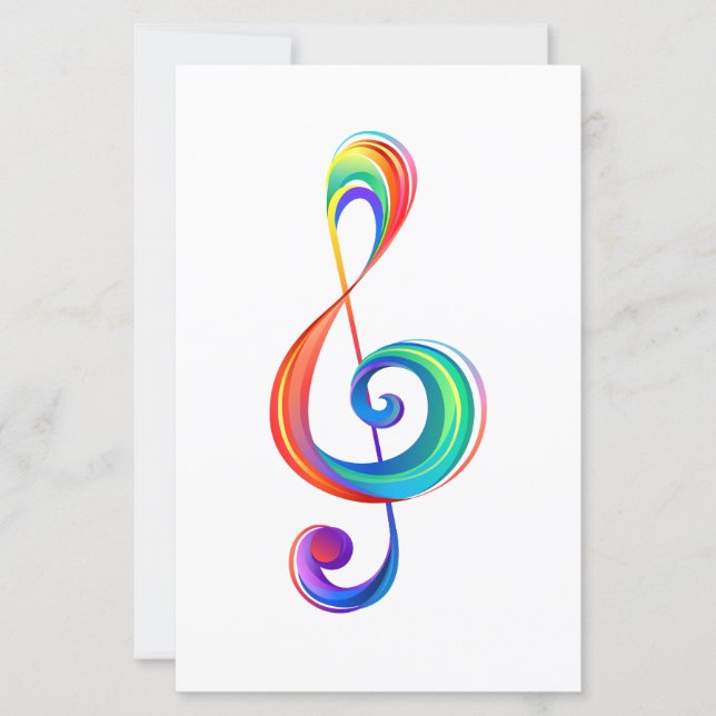Clef (trecho de arco-íris) (Frente)